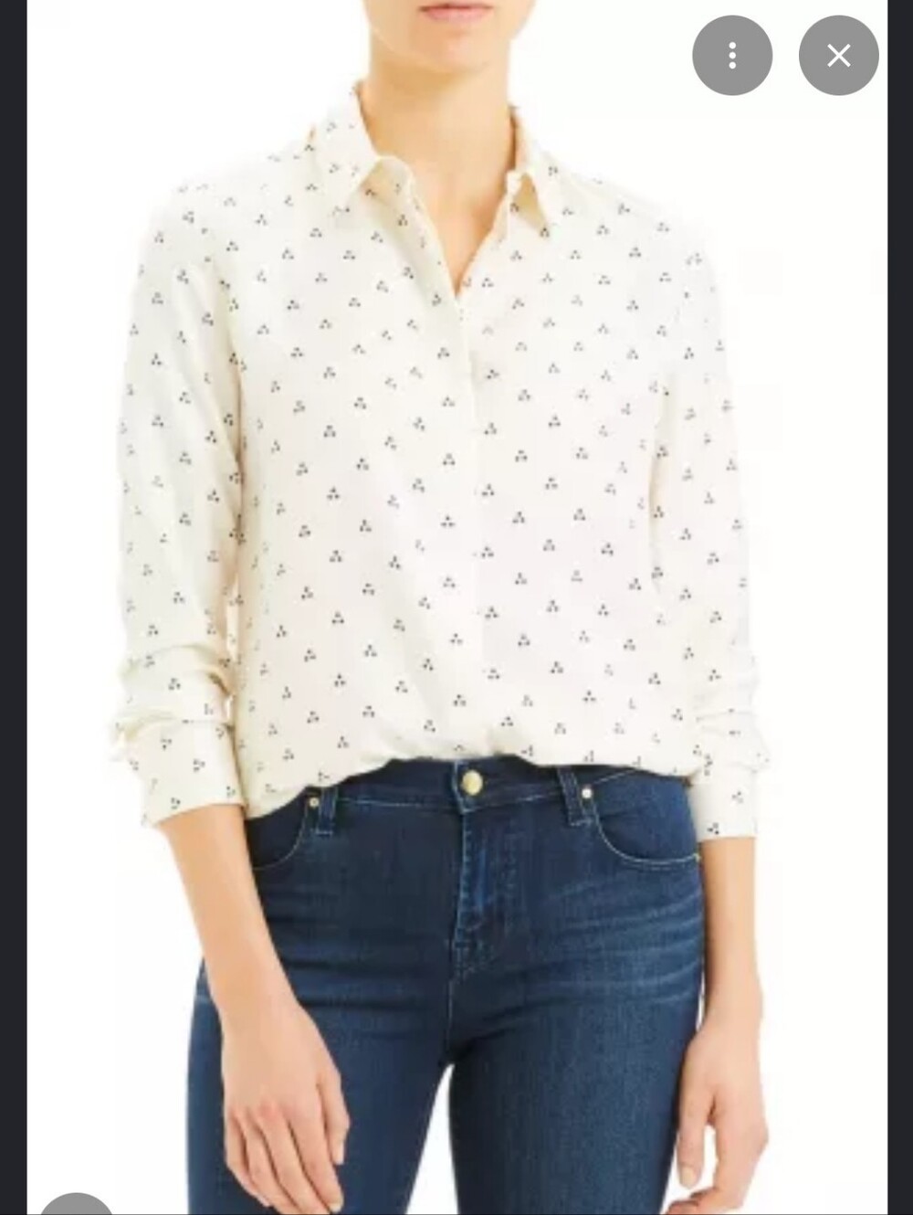 Theory Silk Blouse